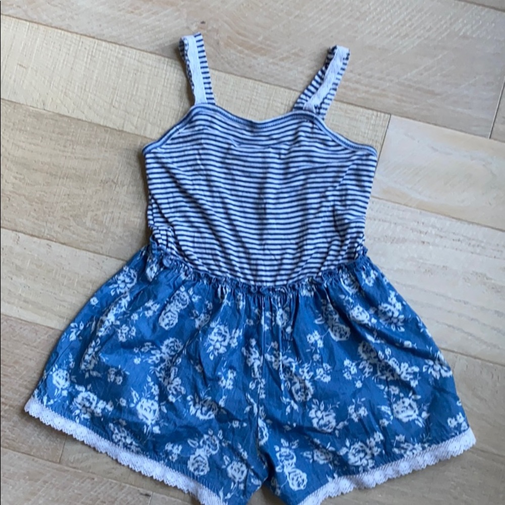 Pink Vanilla Romper size 6